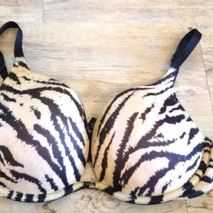 Victoria's Secret animal print push up bra